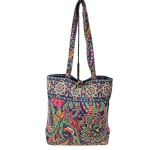 Vera Bradley Venetian Paisley Tote Shoulder Bag NWOT